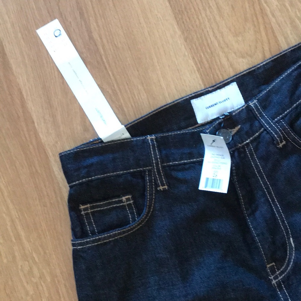 CURRENT ELLIOTT THE VINTAGE CROPPED SLIM JEAN,26!! - Picture 7 of 8